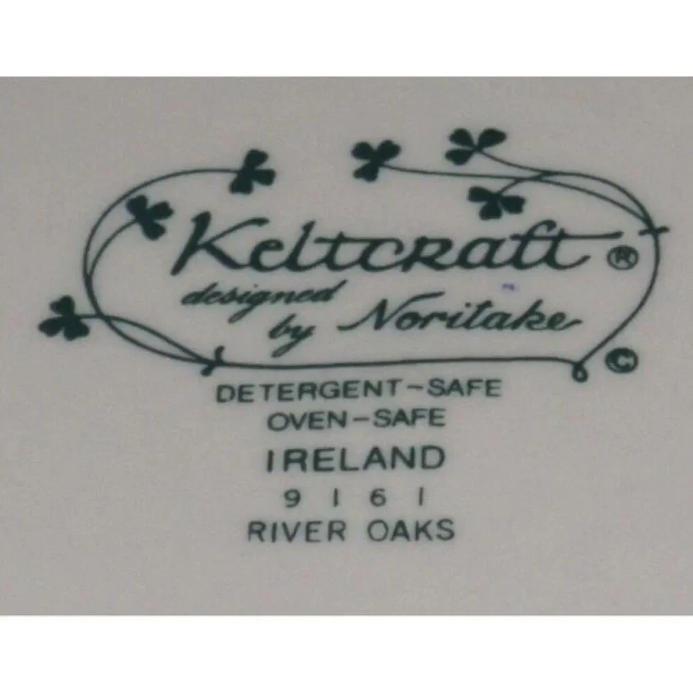 Noritake Keltcraft‎ River Oaks Teacup Cup & Saucer Set (s) Ireland